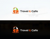 Projekt graficzny, nazwa firmy, tworzenie logo firm Logo na blog Travel & Cafe - myConcepT