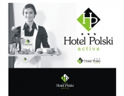 Projekt graficzny, nazwa firmy, tworzenie logo firm Logo dla Hotel Polski – Active - evadesign