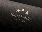 Projekt graficzny, nazwa firmy, tworzenie logo firm Logo dla Hotel Polski – Active - ADesigne