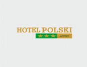 Projekt graficzny, nazwa firmy, tworzenie logo firm Logo dla Hotel Polski – Active - nom19