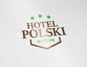 Projekt graficzny, nazwa firmy, tworzenie logo firm Logo dla Hotel Polski – Active - DeViL3oo