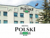 Projekt graficzny, nazwa firmy, tworzenie logo firm Logo dla Hotel Polski – Active - tunada