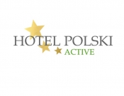 Projekt graficzny, nazwa firmy, tworzenie logo firm Logo dla Hotel Polski – Active - Happiness:)