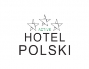 Projekt graficzny, nazwa firmy, tworzenie logo firm Logo dla Hotel Polski – Active - JCdesign