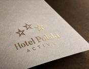 Projekt graficzny, nazwa firmy, tworzenie logo firm Logo dla Hotel Polski – Active - ADesigne