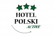 Projekt graficzny, nazwa firmy, tworzenie logo firm Logo dla Hotel Polski – Active - brzosia