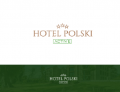 Projekt graficzny, nazwa firmy, tworzenie logo firm Logo dla Hotel Polski – Active - TragicMagic