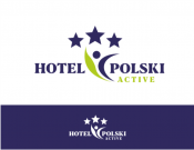 Projekt graficzny, nazwa firmy, tworzenie logo firm Logo dla Hotel Polski – Active - Anciapancia7