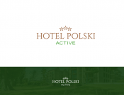 Projekt graficzny, nazwa firmy, tworzenie logo firm Logo dla Hotel Polski – Active - TragicMagic