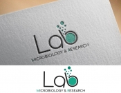 Projekt graficzny, nazwa firmy, tworzenie logo firm Logo dla laboratorium badawczego - PP.BB.