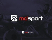 Projekt graficzny, nazwa firmy, tworzenie logo firm Nowe logo dla sklepu sportowego - evadesign