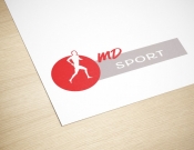 Projekt graficzny, nazwa firmy, tworzenie logo firm Nowe logo dla sklepu sportowego - ekspert_design