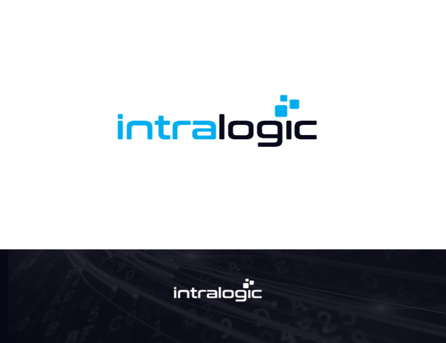 Projektowanie logo dla firm,  Logo dla firmy programistycznej, logo firm - intralogic