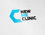 Projekt graficzny, nazwa firmy, tworzenie logo firm konkurs na logo NewMeClinic - radofreshdesign
