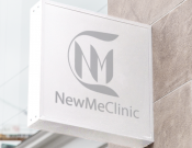 Projekt graficzny, nazwa firmy, tworzenie logo firm konkurs na logo NewMeClinic - paryska93