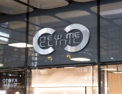 Projekt graficzny, nazwa firmy, tworzenie logo firm konkurs na logo NewMeClinic - prysx