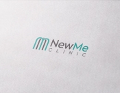 Projekt graficzny, nazwa firmy, tworzenie logo firm konkurs na logo NewMeClinic - Johan