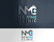 Projekt graficzny, nazwa firmy, tworzenie logo firm konkurs na logo NewMeClinic - Bestgraf