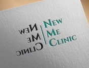 Projekt graficzny, nazwa firmy, tworzenie logo firm konkurs na logo NewMeClinic - xdestx3