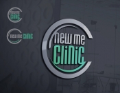 Projekt graficzny, nazwa firmy, tworzenie logo firm konkurs na logo NewMeClinic - timur