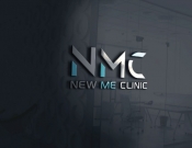 Projekt graficzny, nazwa firmy, tworzenie logo firm konkurs na logo NewMeClinic - stone