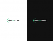 Projekt graficzny, nazwa firmy, tworzenie logo firm konkurs na logo NewMeClinic - absdesign