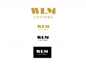 Projekt graficzny, nazwa firmy, tworzenie logo firm Nowe logo - WLM Customs - makkena