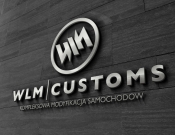 Projekt graficzny, nazwa firmy, tworzenie logo firm Nowe logo - WLM Customs - timur
