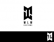 Projekt graficzny, nazwa firmy, tworzenie logo firm Nowe logo - WLM Customs - bg86