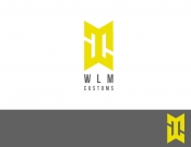 Projekt graficzny, nazwa firmy, tworzenie logo firm Nowe logo - WLM Customs - bg86