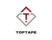Projekt graficzny, nazwa firmy, tworzenie logo firm konkurs na logo TOPTAPE - ulkanik