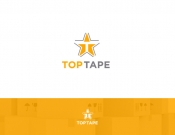 Projekt graficzny, nazwa firmy, tworzenie logo firm konkurs na logo TOPTAPE - matuta1