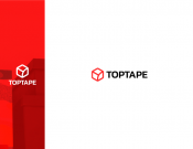 Projekt graficzny, nazwa firmy, tworzenie logo firm konkurs na logo TOPTAPE - absdesign