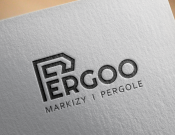Projekt graficzny, nazwa firmy, tworzenie logo firm Logo "Pergoo" - Markizy, Pergole - cata