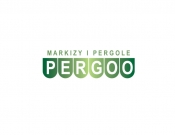 Projekt graficzny, nazwa firmy, tworzenie logo firm Logo "Pergoo" - Markizy, Pergole - evadesign