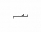 Projekt graficzny, nazwa firmy, tworzenie logo firm Logo "Pergoo" - Markizy, Pergole - kucel