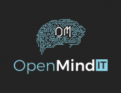 Projekt graficzny, nazwa firmy, tworzenie logo firm Logo dla firmy Open Mind IT - HACE