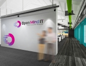Projekt graficzny, nazwa firmy, tworzenie logo firm Logo dla firmy Open Mind IT - myConcepT