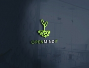 Projekt graficzny, nazwa firmy, tworzenie logo firm Logo dla firmy Open Mind IT - noon