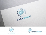 Projekt graficzny, nazwa firmy, tworzenie logo firm Logo dla firmy Open Mind IT - Blanker