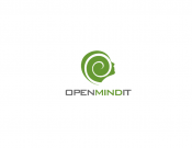 Projekt graficzny, nazwa firmy, tworzenie logo firm Logo dla firmy Open Mind IT - malarz