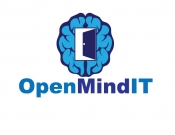 Projekt graficzny, nazwa firmy, tworzenie logo firm Logo dla firmy Open Mind IT - alienmar
