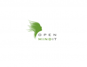 Projekt graficzny, nazwa firmy, tworzenie logo firm Logo dla firmy Open Mind IT - malarz