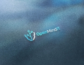 Projekt graficzny, nazwa firmy, tworzenie logo firm Logo dla firmy Open Mind IT - feim