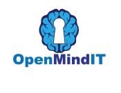 Projekt graficzny, nazwa firmy, tworzenie logo firm Logo dla firmy Open Mind IT - alienmar
