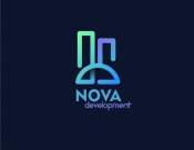 Projekt graficzny, nazwa firmy, tworzenie logo firm NOVA DEVELOPMENT - DEVELOPER  - nyia