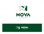 Projekt graficzny, nazwa firmy, tworzenie logo firm NOVA DEVELOPMENT - DEVELOPER  - kruszynka