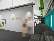 Projekt graficzny, nazwa firmy, tworzenie logo firm NOVA DEVELOPMENT - DEVELOPER  - myConcepT