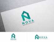 Projekt graficzny, nazwa firmy, tworzenie logo firm NOVA DEVELOPMENT - DEVELOPER  - Blanker