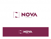 Projekt graficzny, nazwa firmy, tworzenie logo firm NOVA DEVELOPMENT - DEVELOPER  - kruszynka